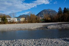 Am Lech mit Blick zum Tauern