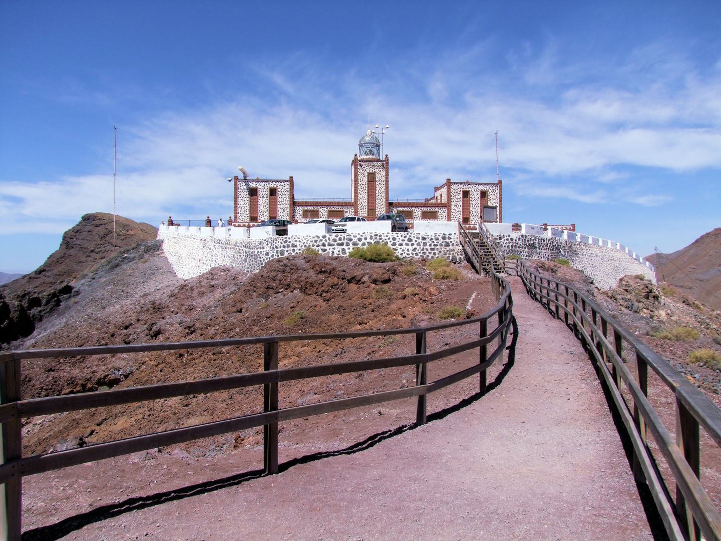 Am Leuchturm Faro de la Entallada