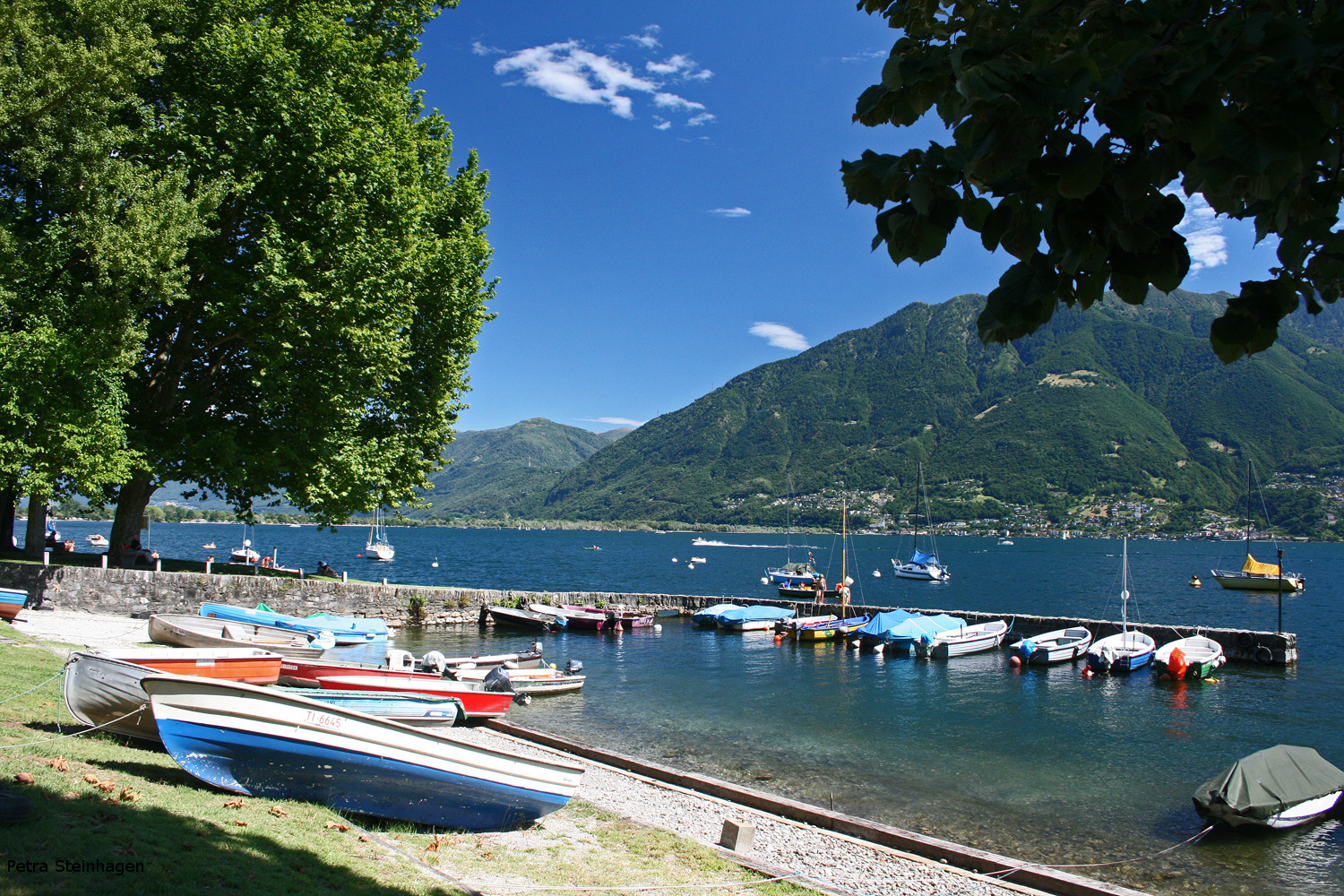 Am Lido von Locarno