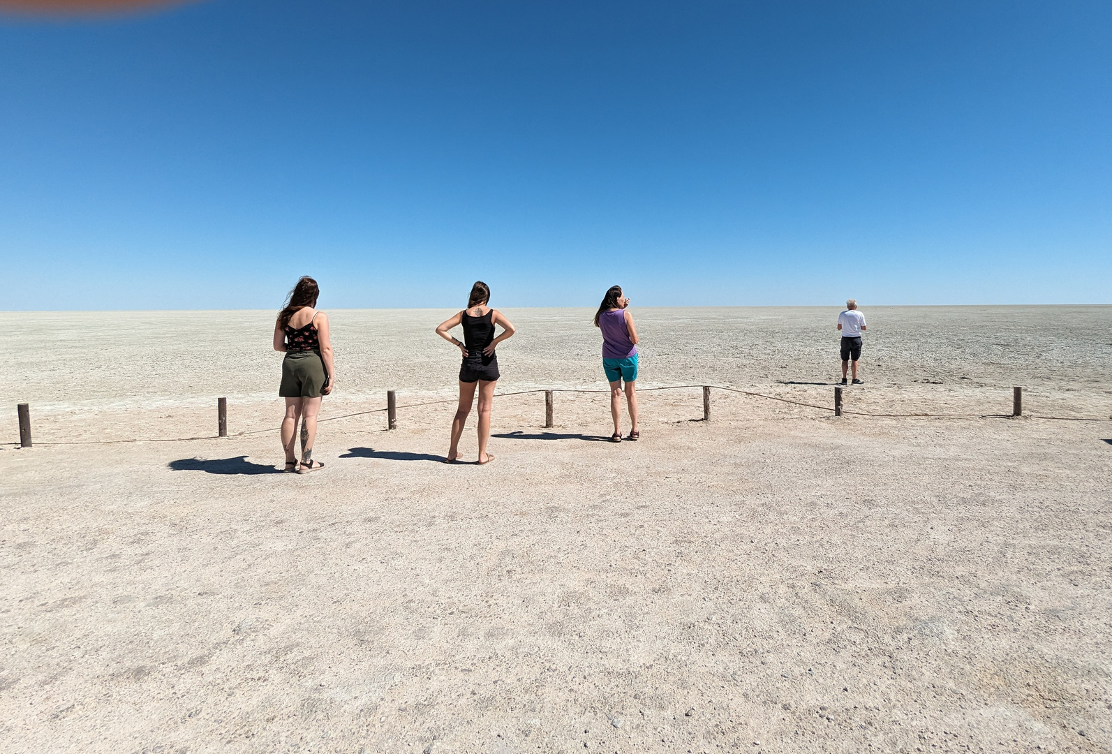 Am Lookout Point bei Okaukuejo in Namibia 