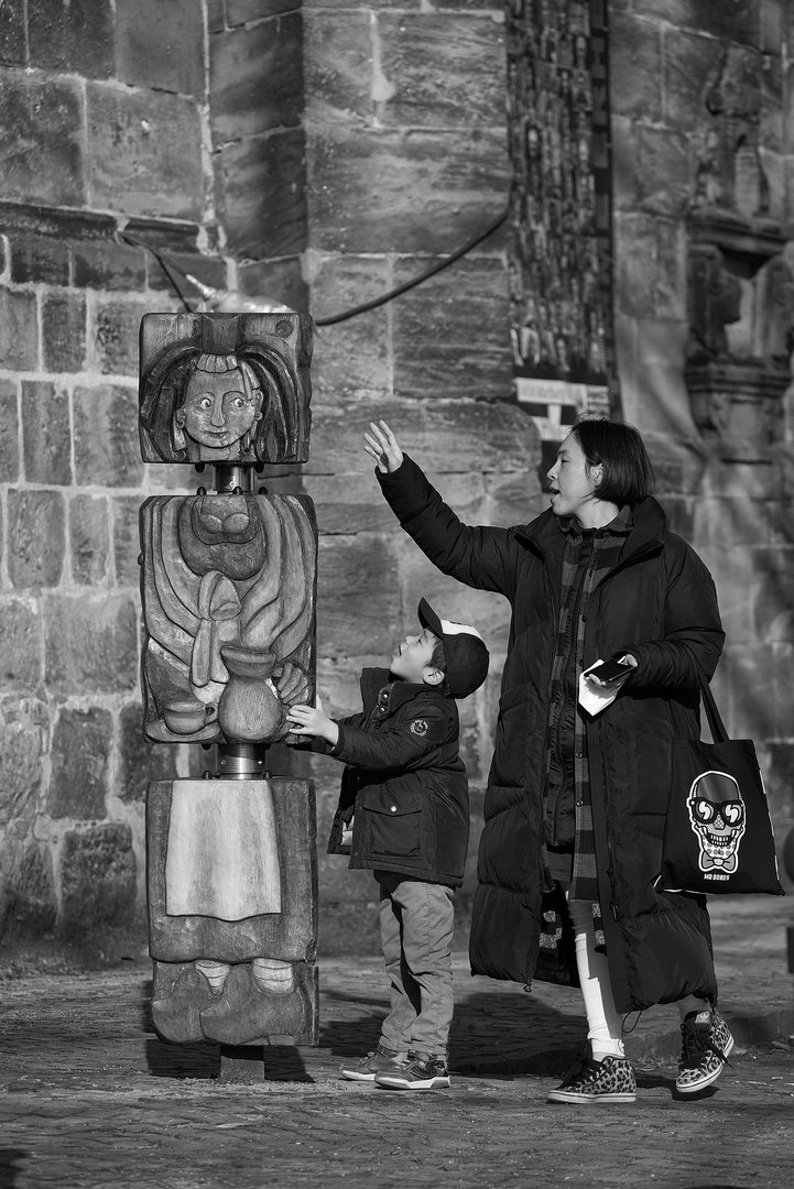 Am lutherischen Pfarrhof in Marburg