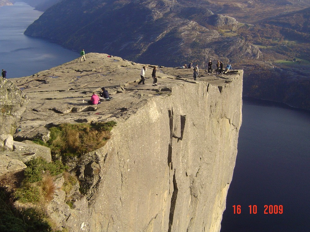 Am Lysefjord bei Stavanger