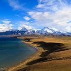 am Manasarovar #02 (im Hintergrund mit dem Gurla Mandhatha)