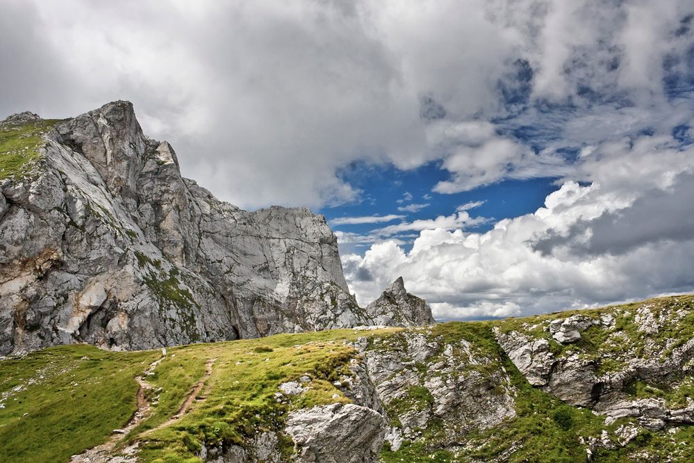 Am Mangart, Julische Alpen