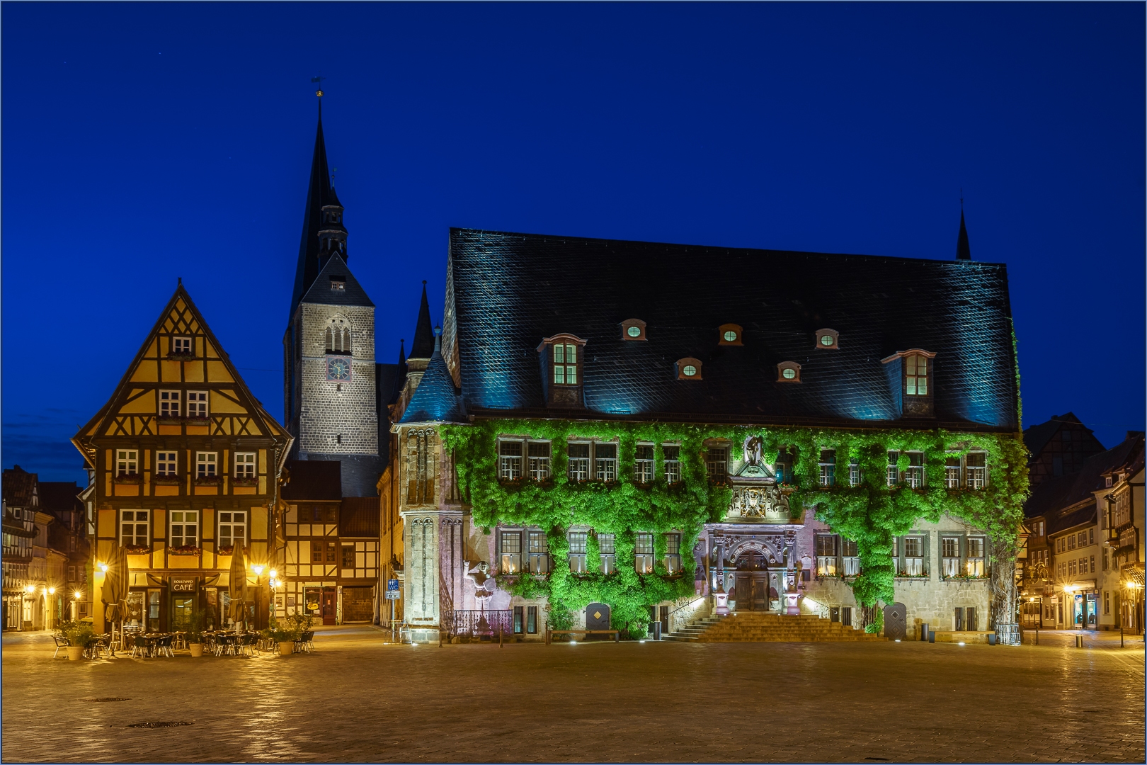 Am Markt in Quedlinburg