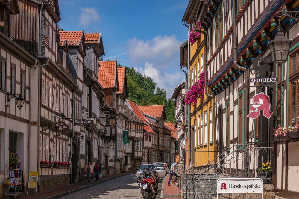 Am Markt - Stolberg/Südharz Foto & Bild | fachwerk, architektur, harz ...