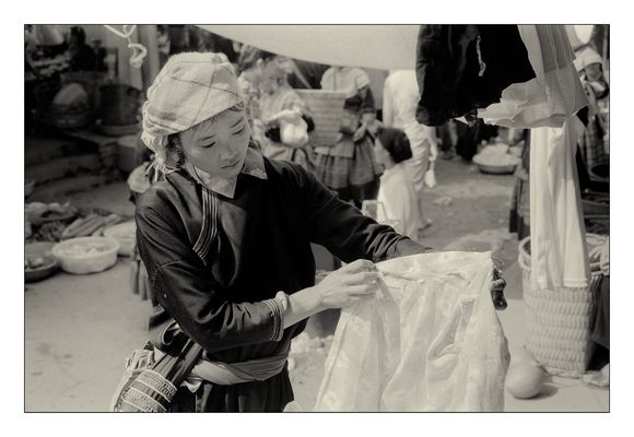 Am Markt von Bac Ha, Mode