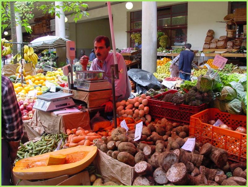 Am Markt von Funchal