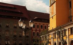 Am Marktplatz in Bautzen