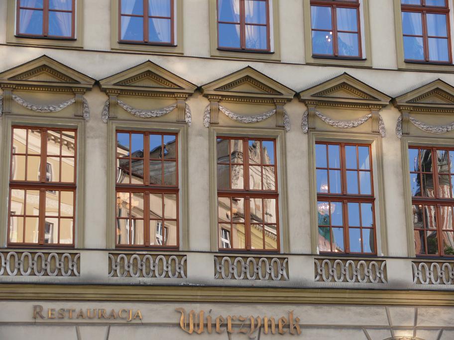 Am Marktplatz in Krakau.......