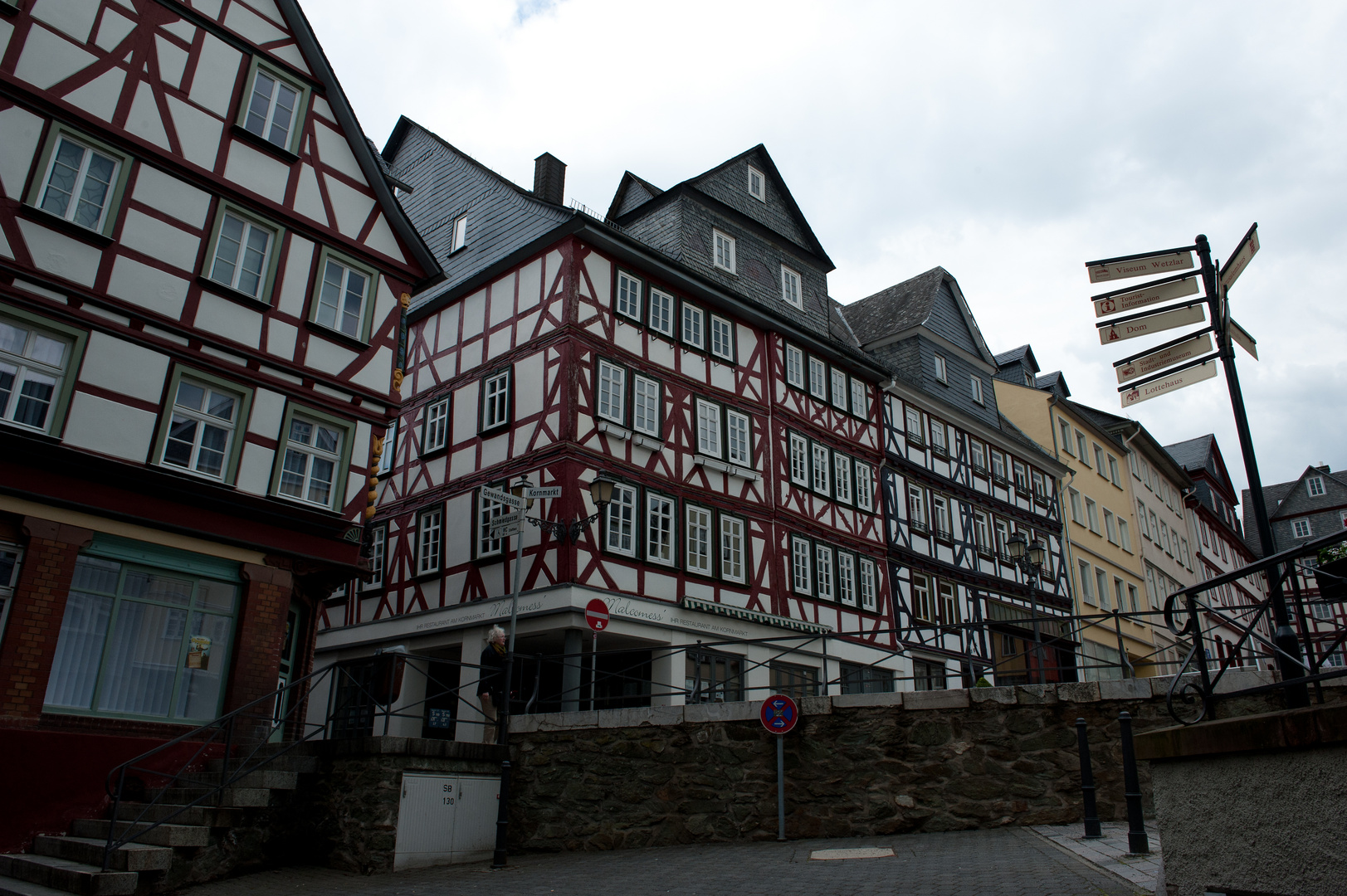 am Marktplatz in Wetzlar