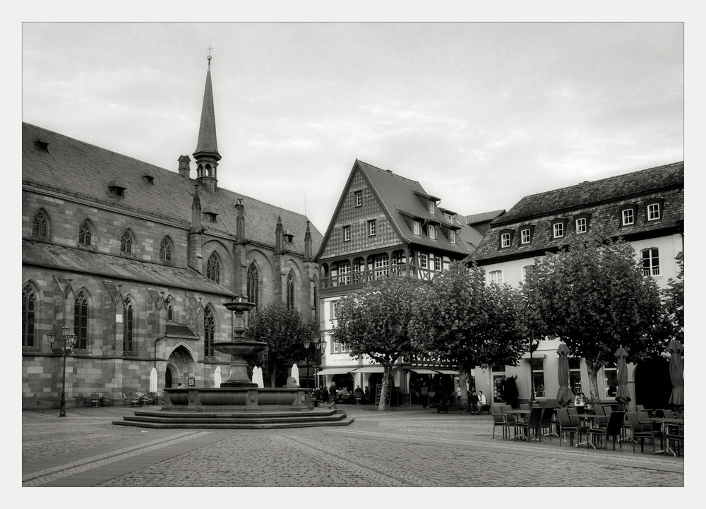 am Marktplatz  s/w II