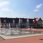 Am Marktplatz von Freudenstadt...