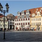 Am Marktplatz von Naumburg (Saale)