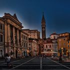 " am Marktplatz von Piran "