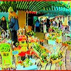 Am Markttag vor Weihnachten