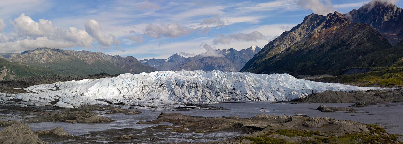 Am Matanuska-Gletscher