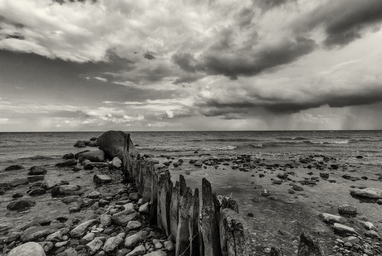 Am Meer II Schwarz Weiss Foto &amp; Bild landschaft, meer &amp; strand, natur