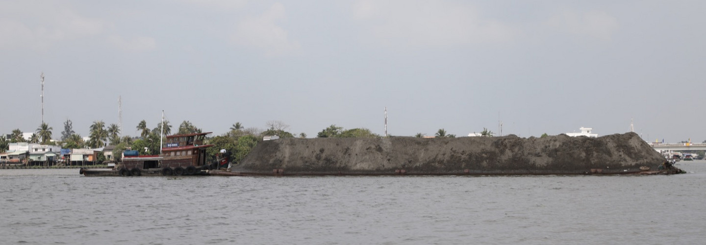 am Mekong - Sandtransport