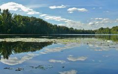 Am Menzelsee in Hilden