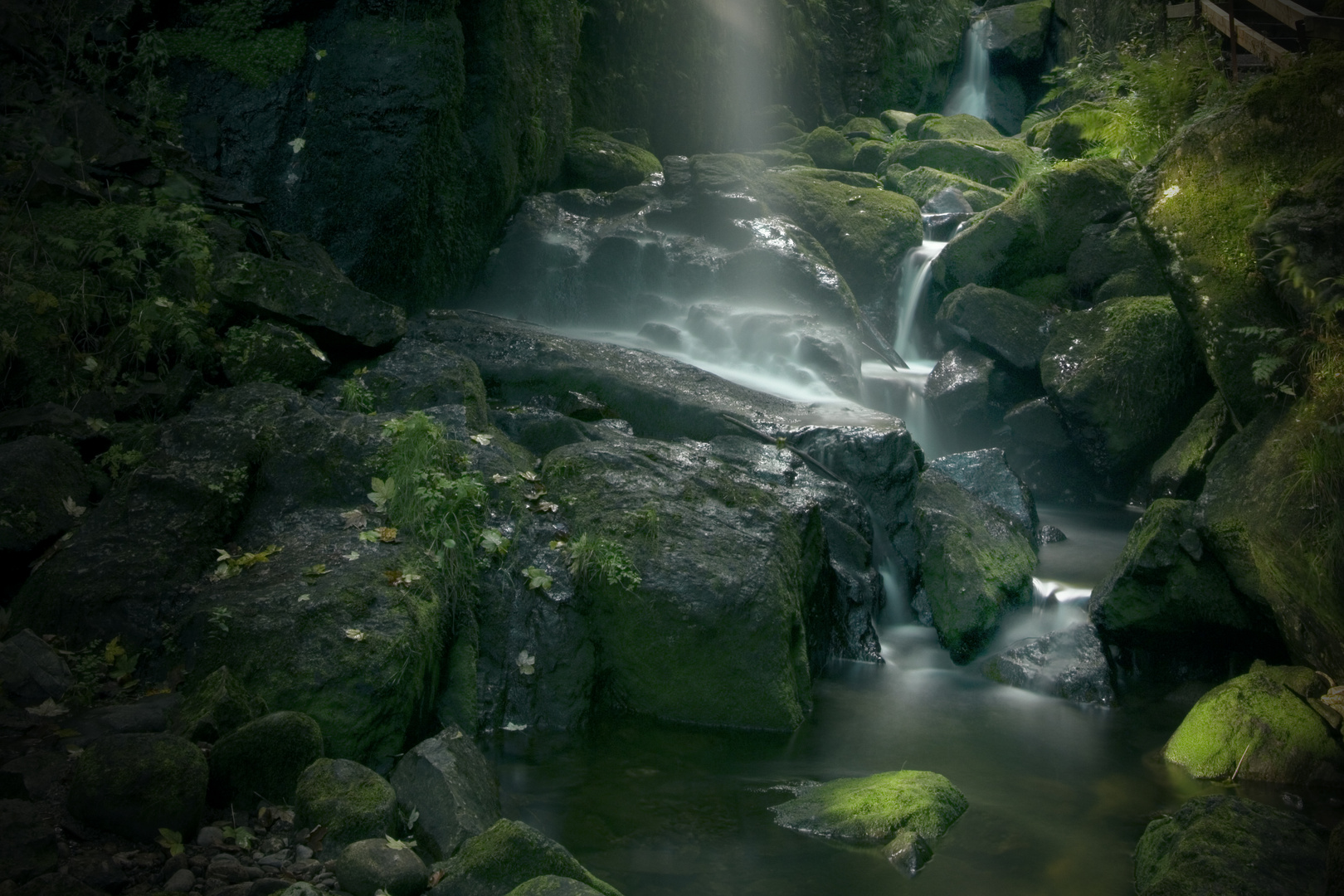 Am Menzenschwander Wasserfall