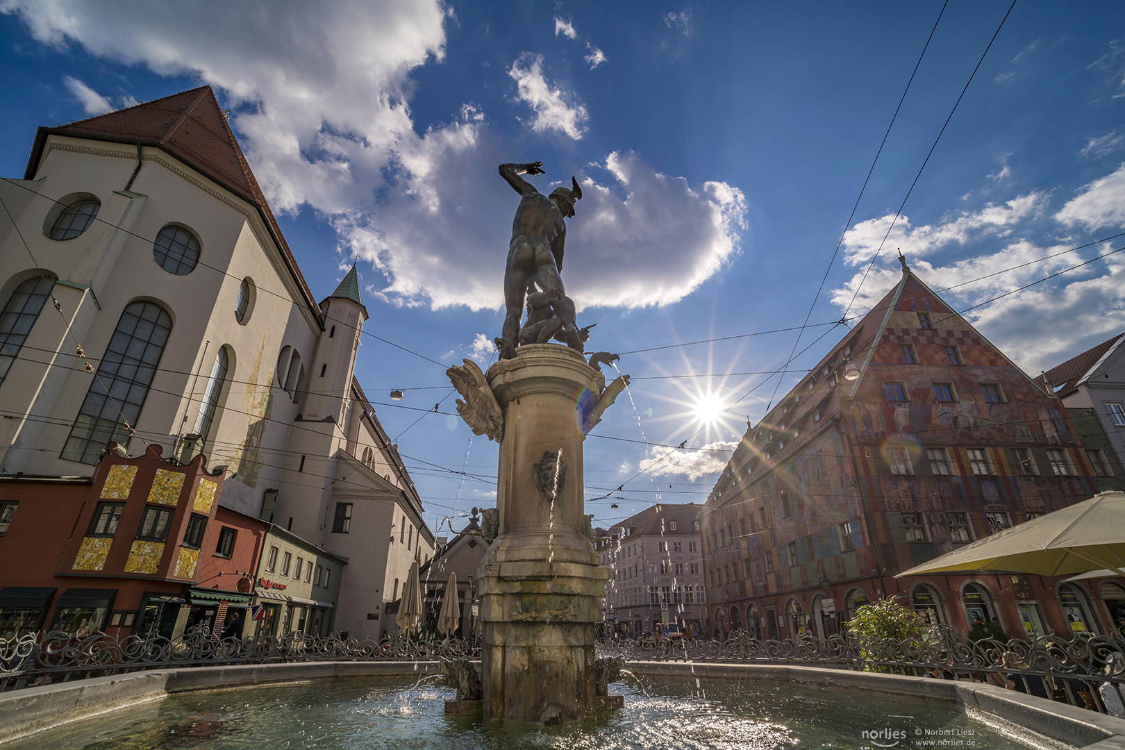 Am Merkurbrunnen