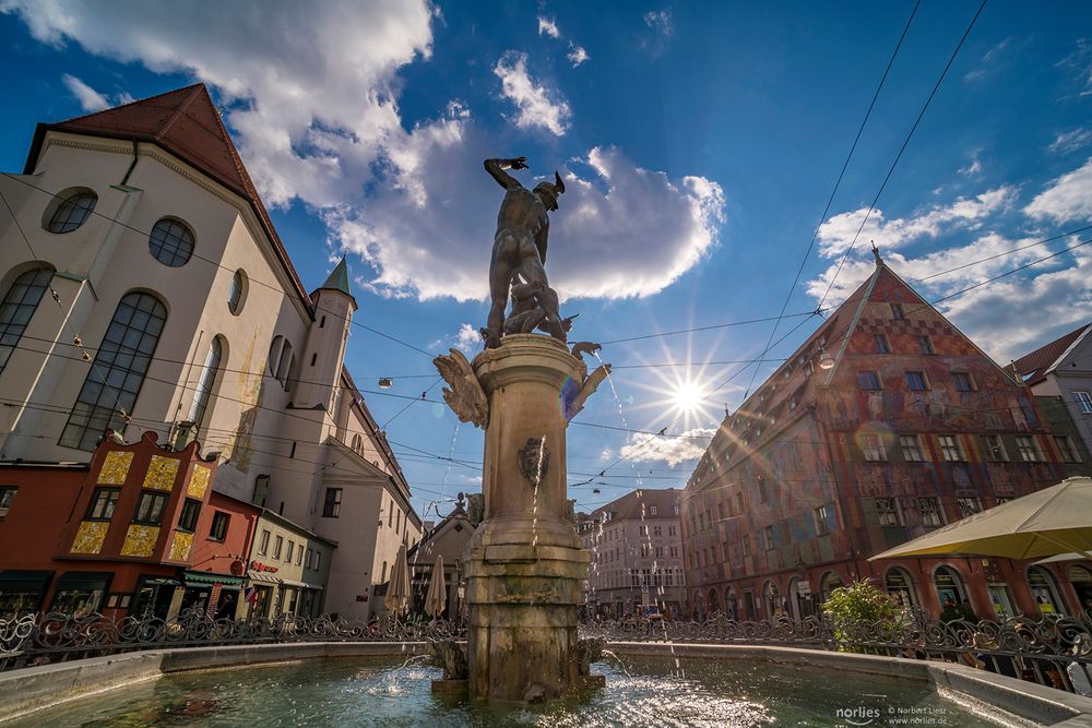 Am Merkurbrunnen