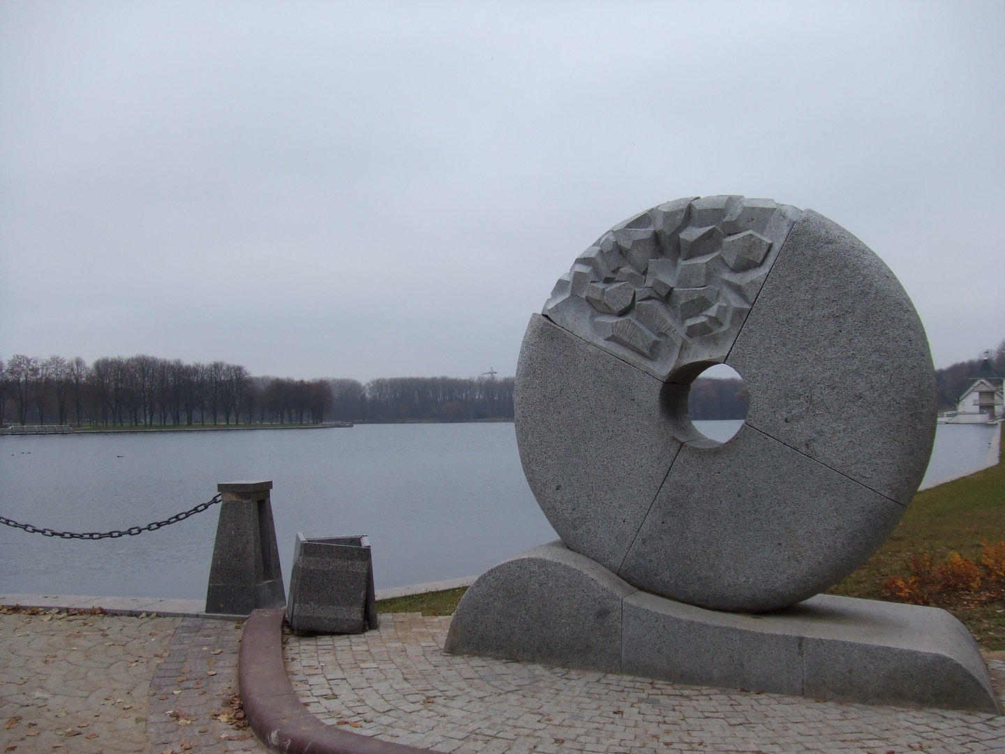 am Minsker See, noch im Herbst