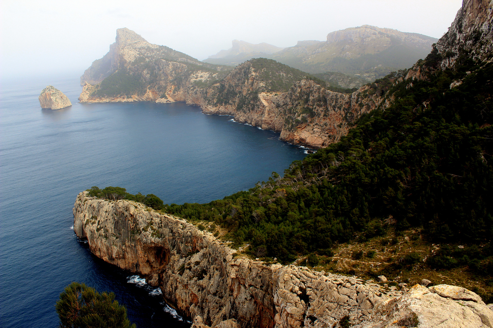 Am Mirador de la Nao auf Formentor