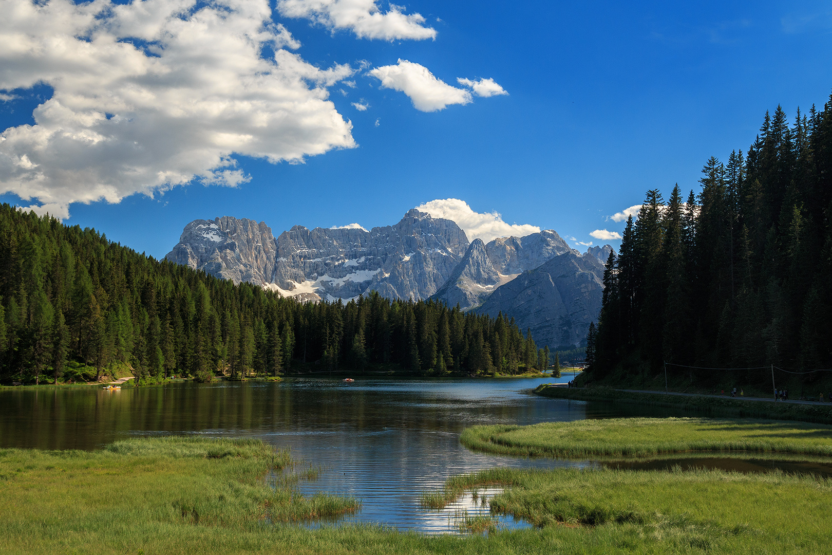 Am Misurinasee Foto & Bild italy, dolomiten, europe Bilder auf