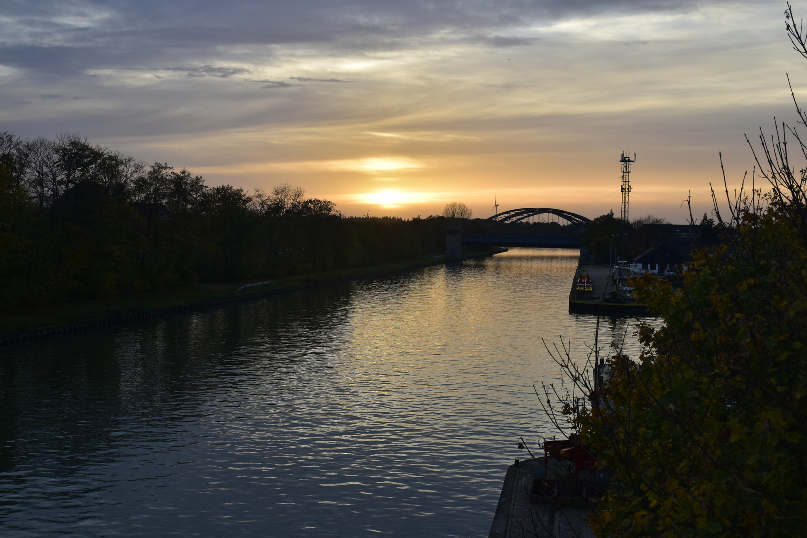 am Mittellandkanal bei Seelze