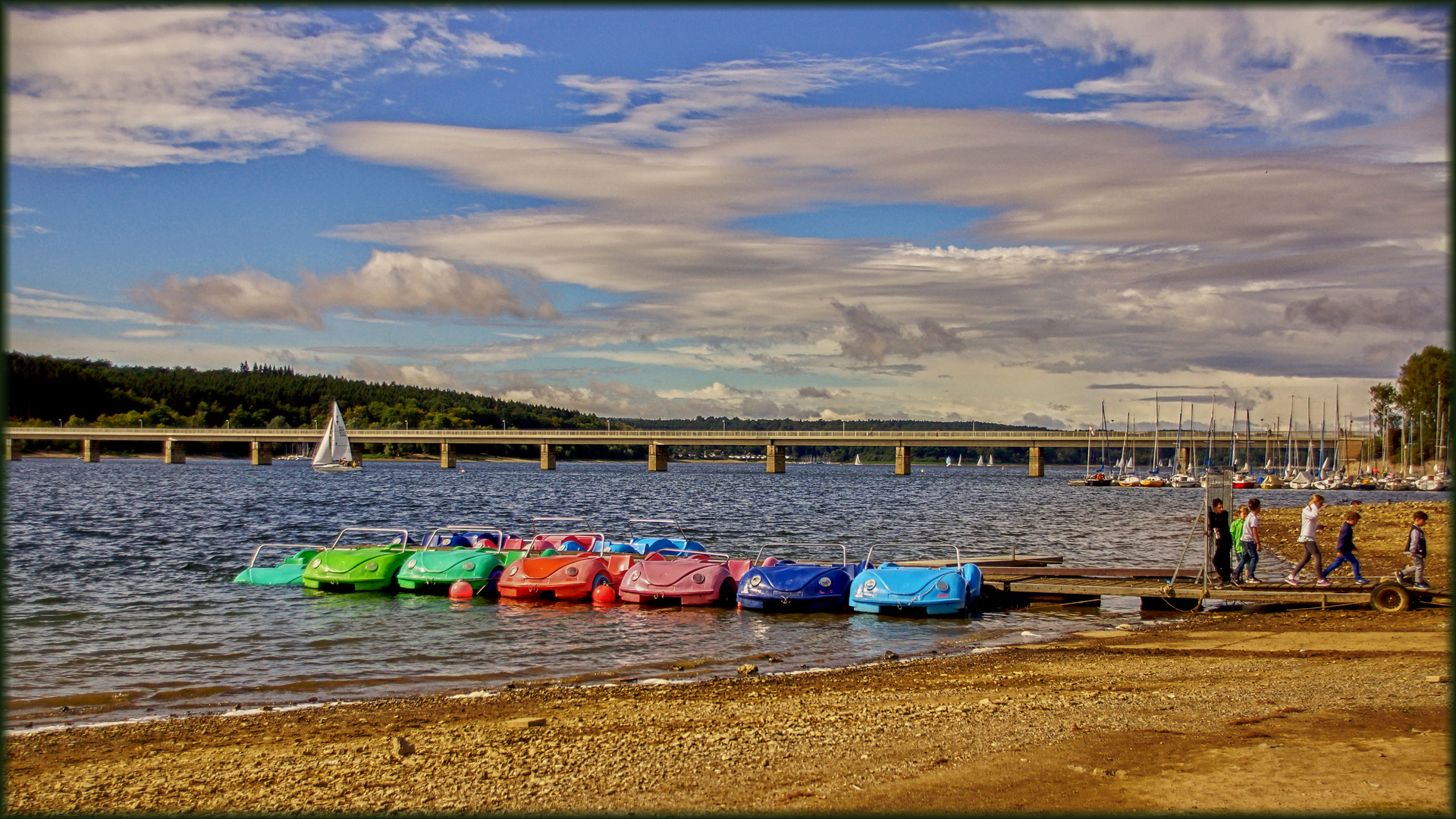 Am Möhnesee-Ufer