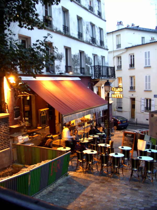 Am Montmartre abends