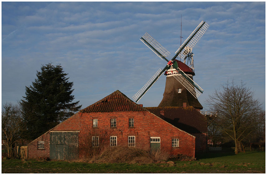 Am Morgen 8:00 Uhr in Ostfriesland