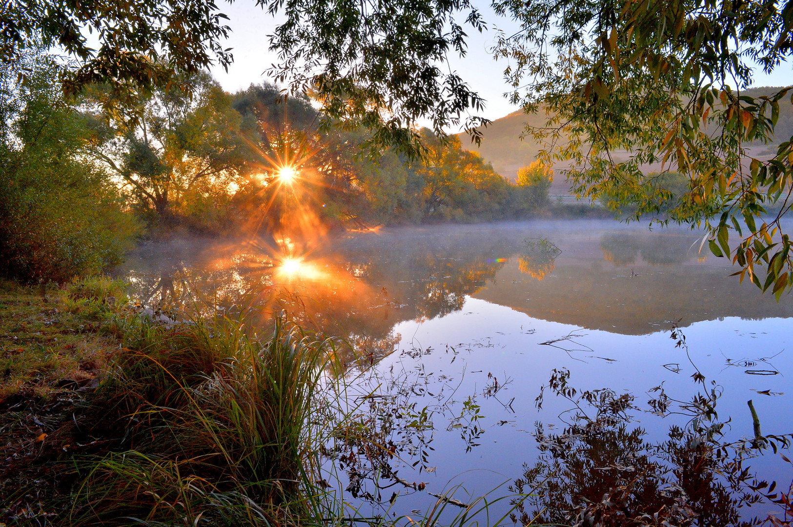 am Morgen am See (amanecer en el lago)