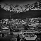 am morgen ankunft in ushuaia - das ende der reise ...