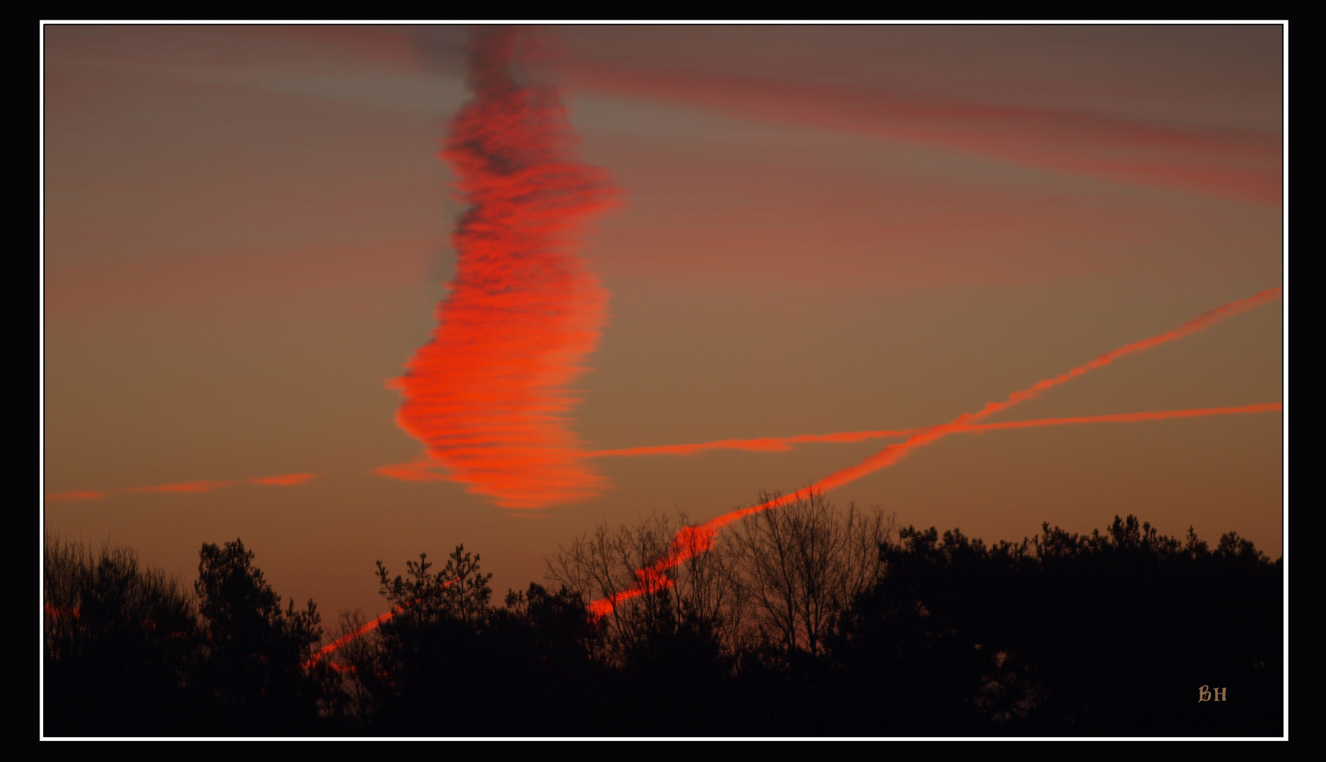 Am Morgen in Brandenburg