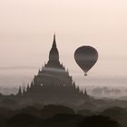 Am Morgen über Bagan