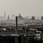 Am Morgen über der Stadt