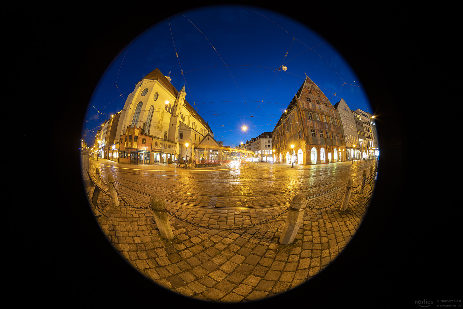 Am Moritzplatz in Augsburg