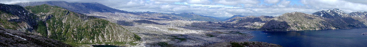 am Mount Sankt Helens