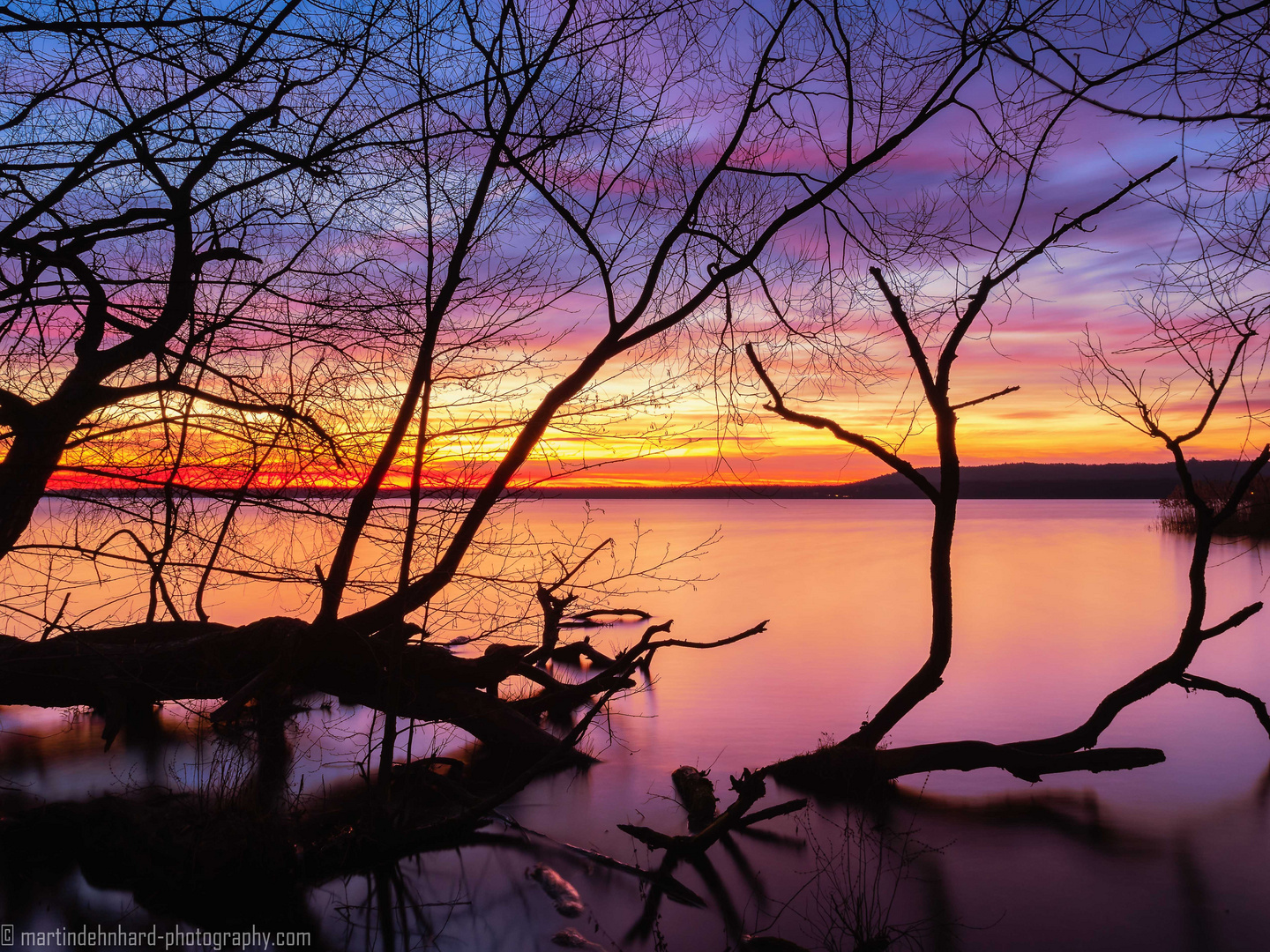 Am Müggelsee vor Sonnenaufgang