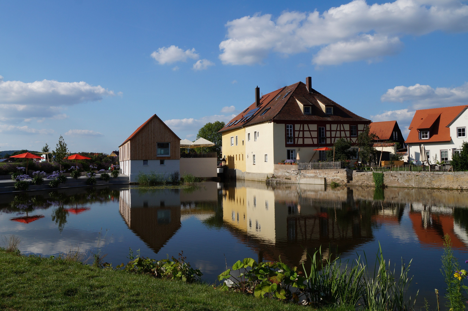 am Mühlbachweiher...