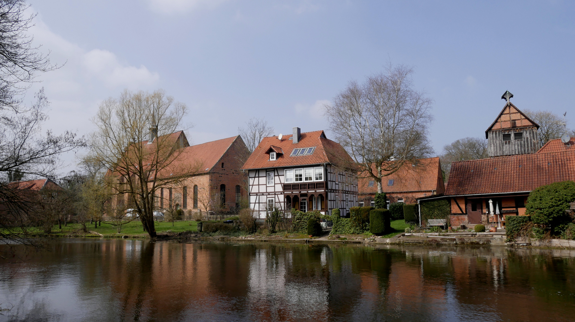 Am Mühlenkanal in Wienhausen