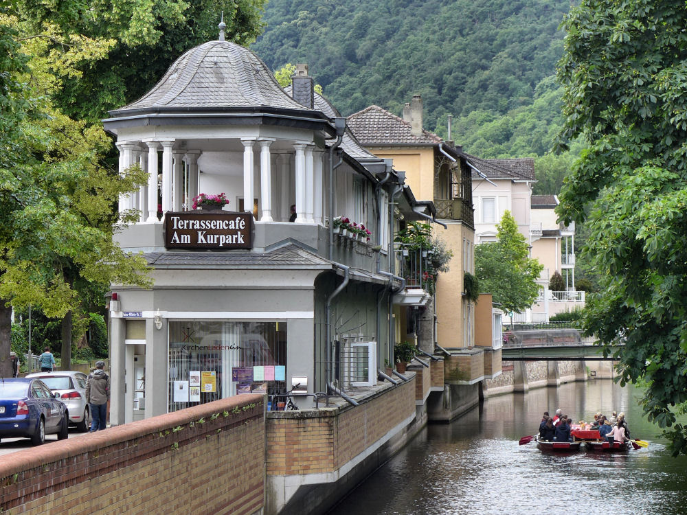 Am Mühlenteich in Bad Kreuznach