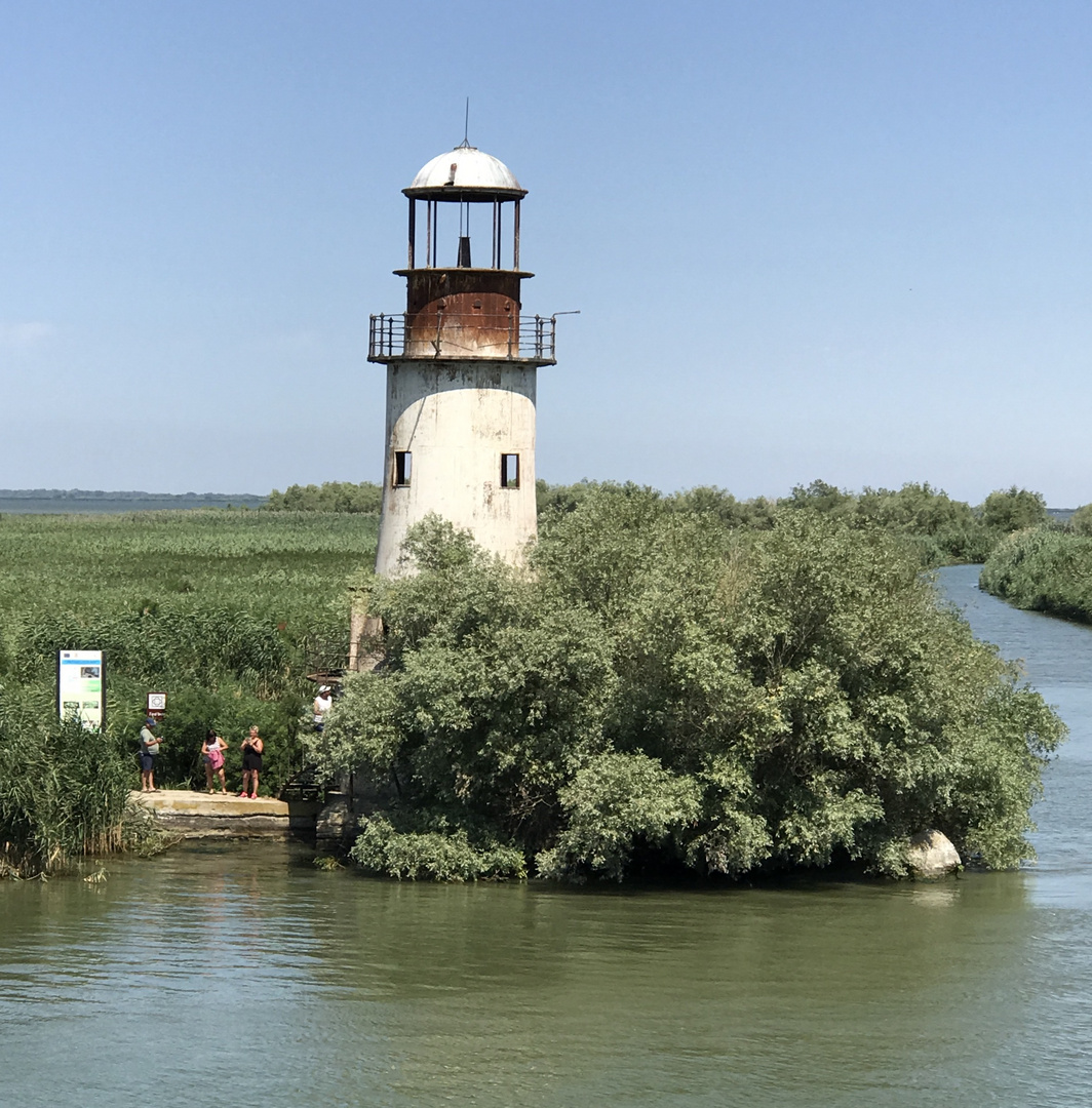 am Mündungsdelta der Donau 