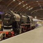 Am Museumsgleis am Leipziger Hauptbahnhof