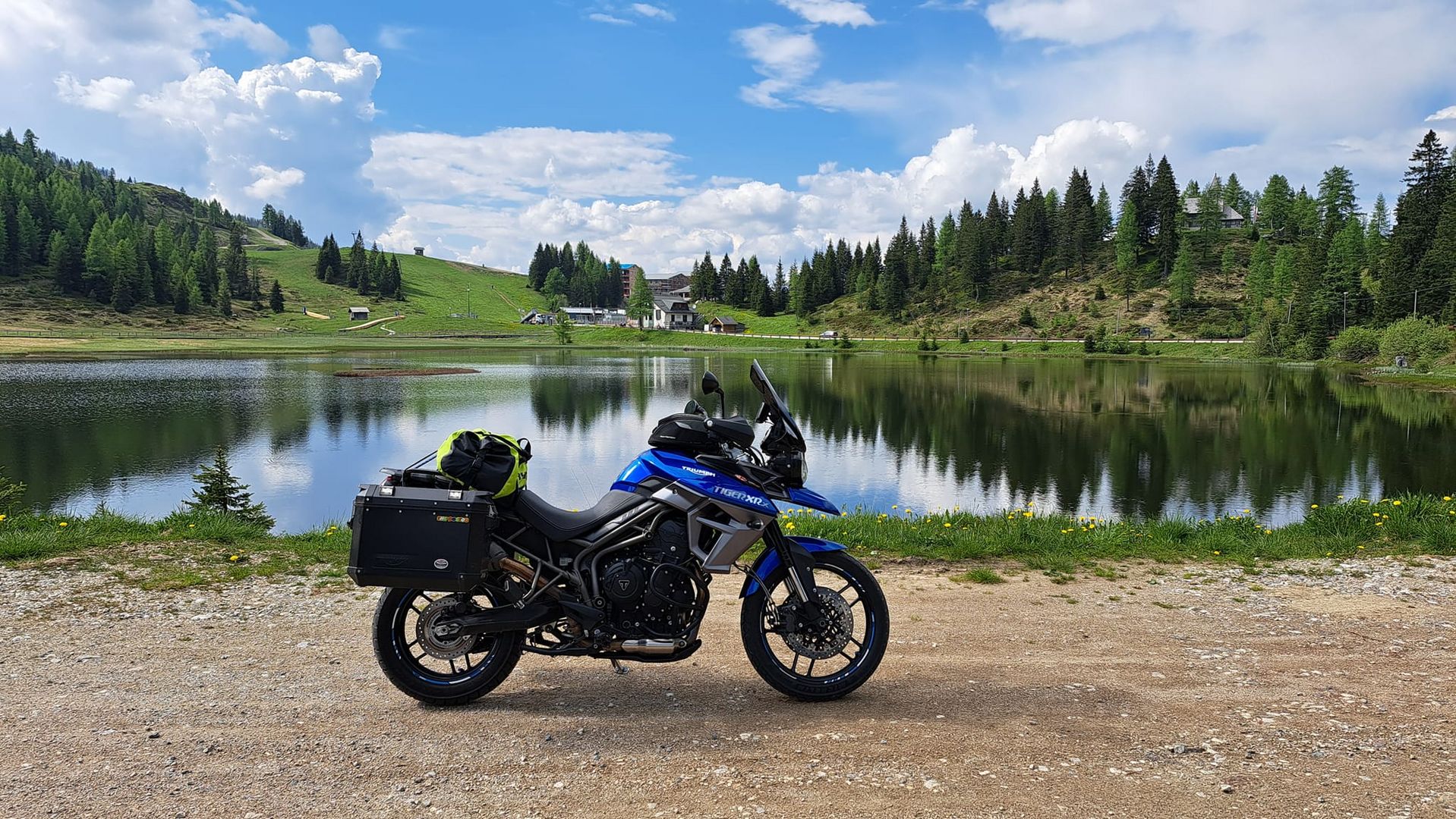 Am Nassfeldpass / Passo di Pramollo