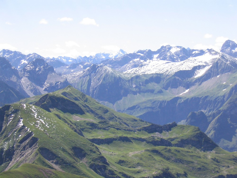 Am Nebelhorn auf 2224 Meter