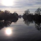 am Neckar im Herbst